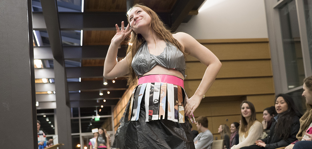 Trashion Show promotes environmental awareness - The Brown and White