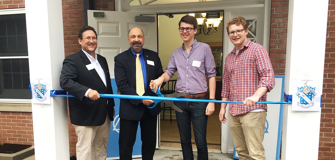 Phi Delta Theta alumni bring history back to the chapter’s new home