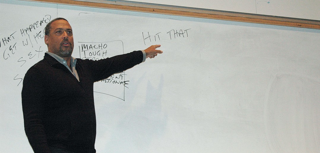 Don McPherson tackles sexual and domestic violence