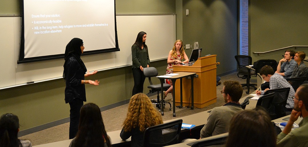 Global problem solving event addresses sustainability