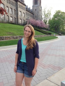 Olivia Conover this year, her senior year at Lehigh. (Gabrielle Pomerantz/B&W Photo)