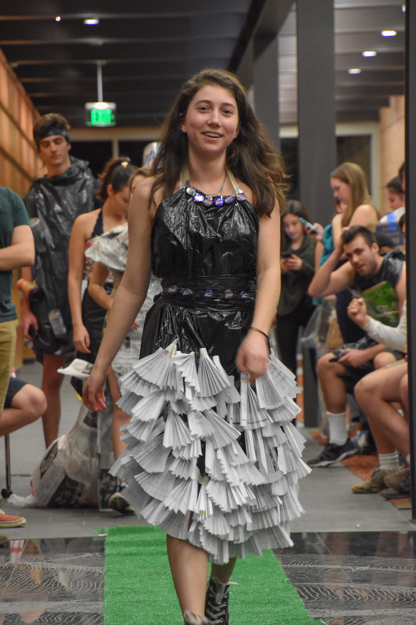 Trashion show: Recycled trash into fashion