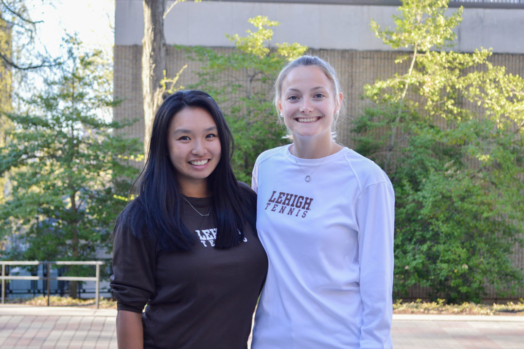 Q&A: Lehigh women’s tennis dynamic duo, Campisi and Auyeung