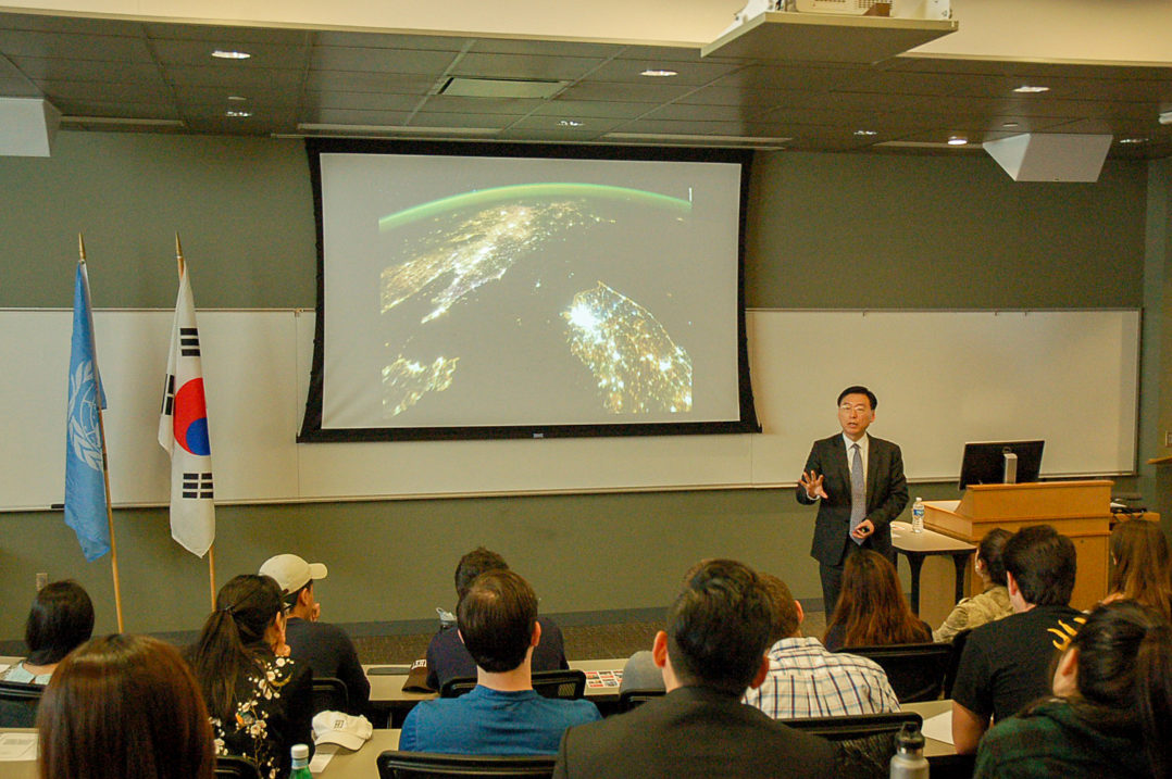 South Korean UN ambassador addresses U.S. tensions with North Korea