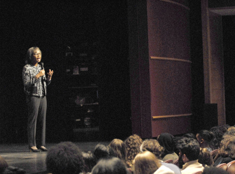 Famed activist Anita Hill speaks on campus The Brown and