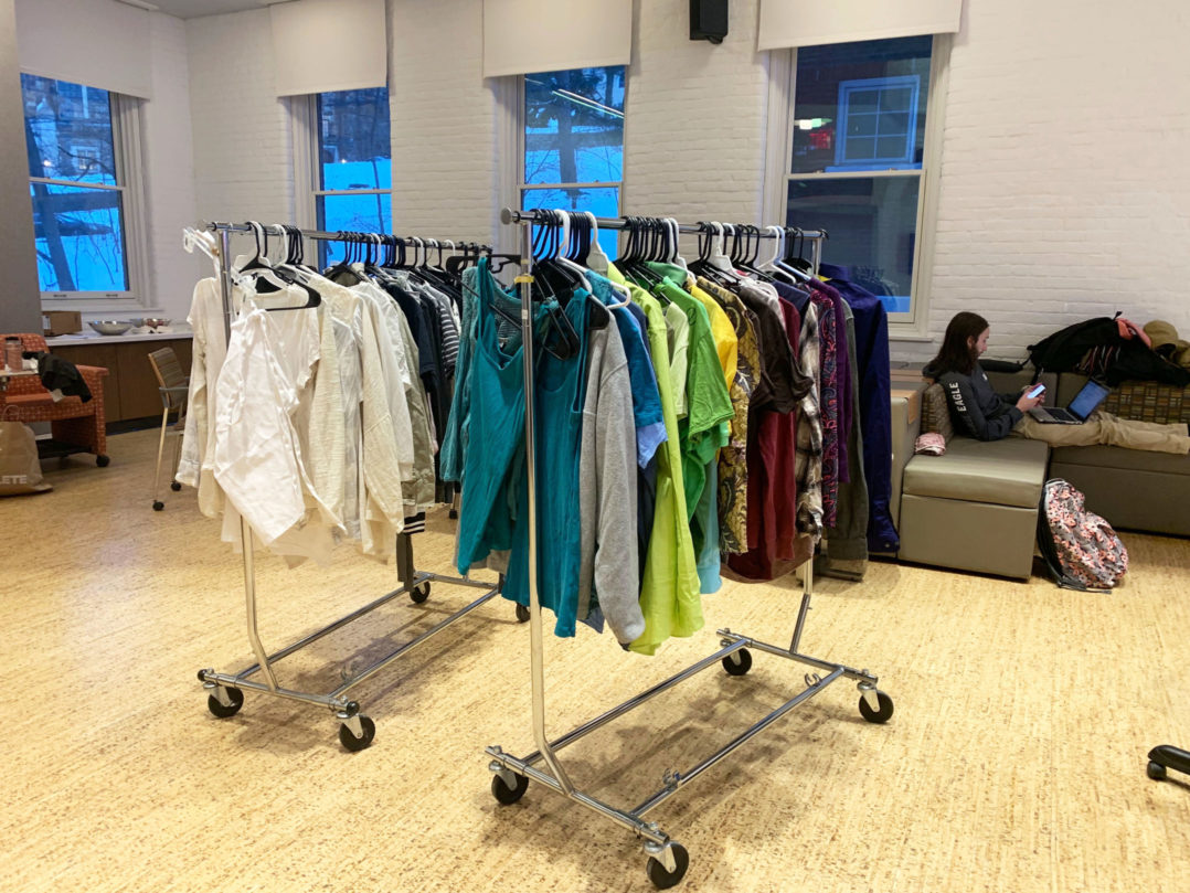"PopUp Swap Shop" facilitates clothing exchange The Brown and White