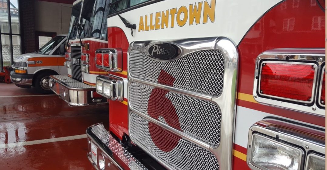 Three alarm fire displaces thirty in Allentown