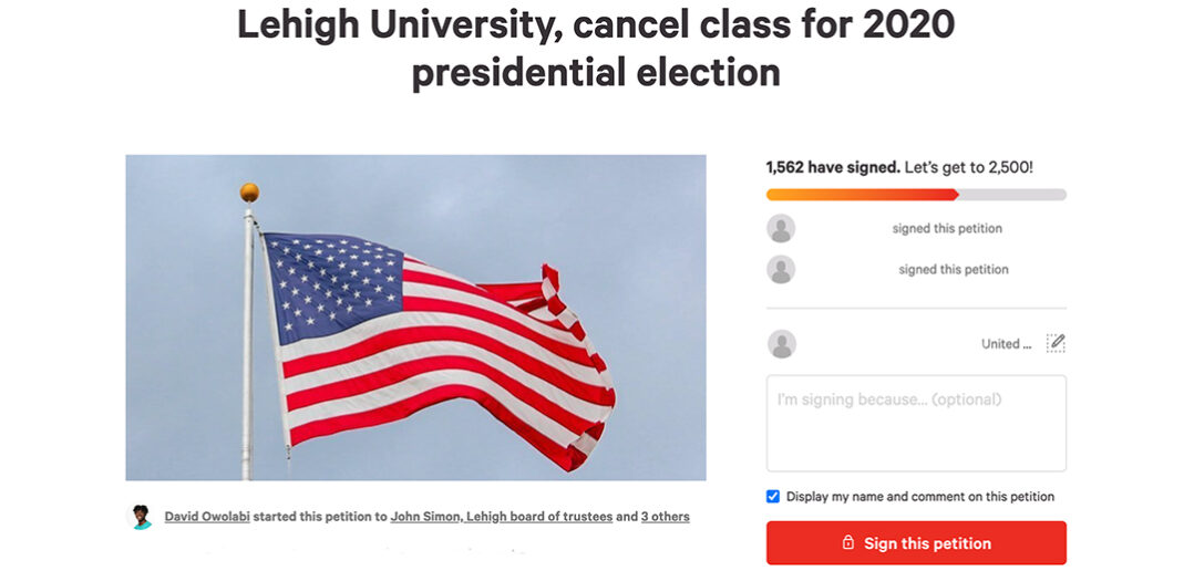 Lehigh students ramp up political involvement prior to Election Day