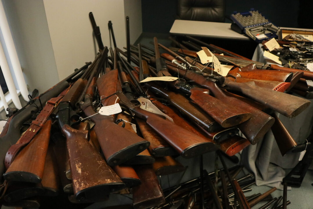 Northampton County hosts first gun buyback program