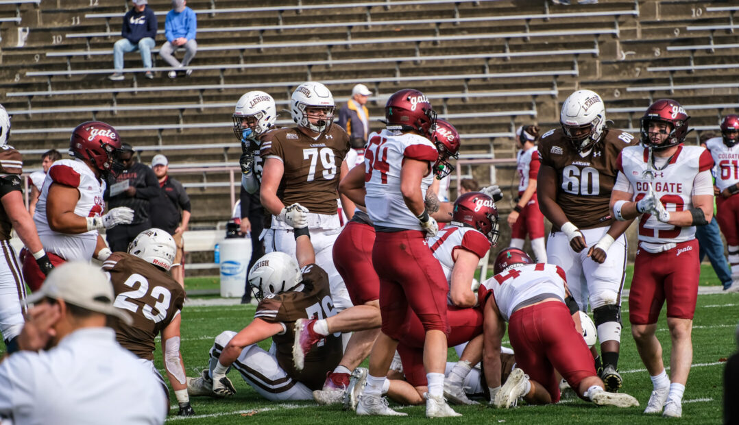 Lehigh football picks up second victory of the year against Colgate
