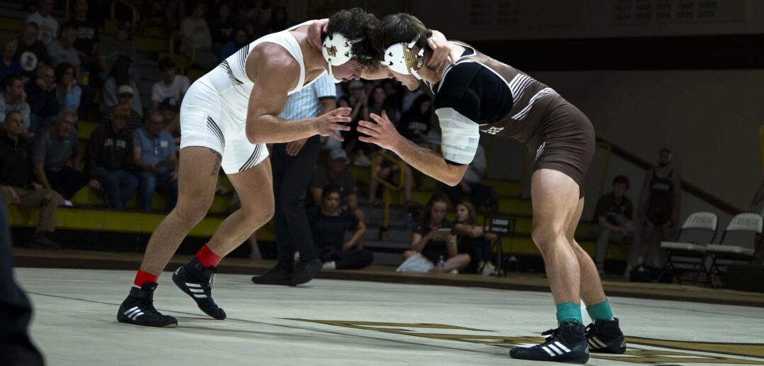 Lehigh wrestling team faces off in Brown and White meet
