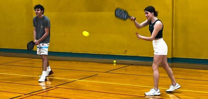 Pickleball club works toward club sports team title - The Brown and White