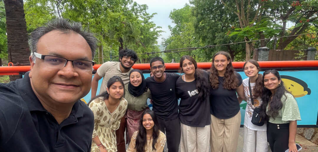 Professor inspires student global research