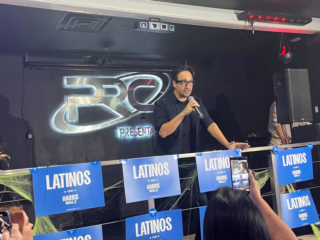 Lin-Manuel Miranda mobilizes Latino voters in Bethlehem