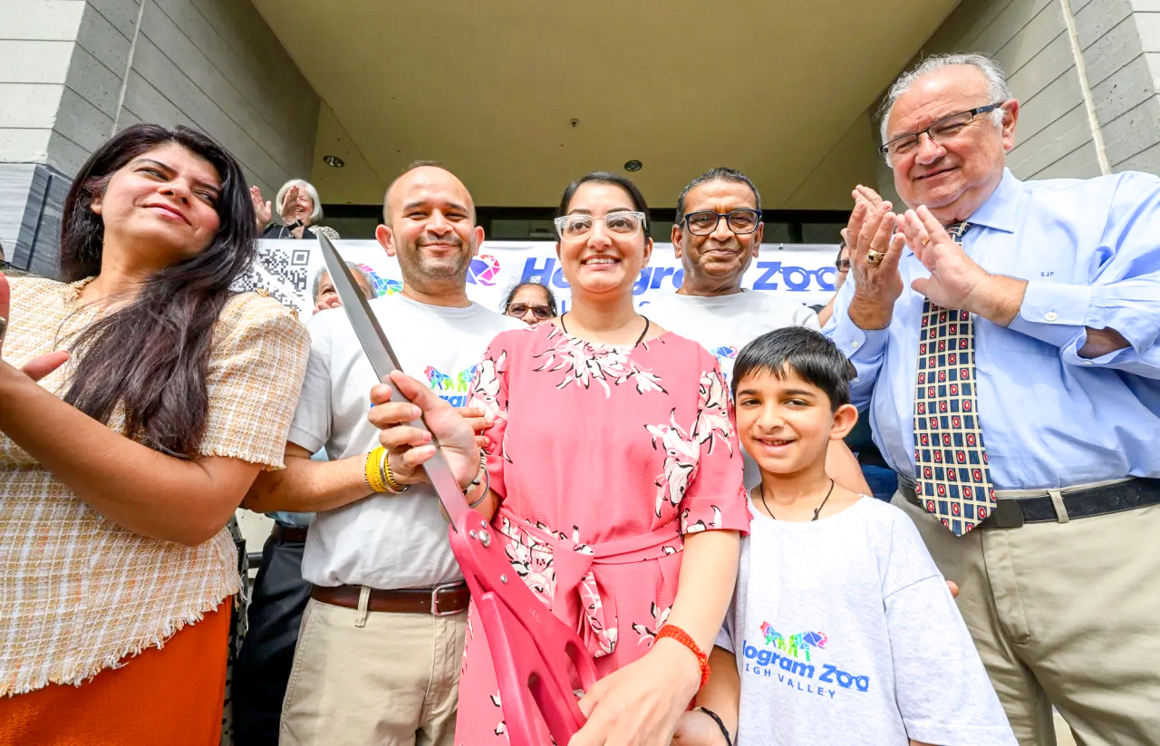 Manpreet Patel blends technology, wildlife with Hologram Zoo