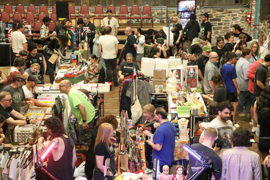 Markert Rocks Punk Flea Market rocks Bethlehem - The Brown and White