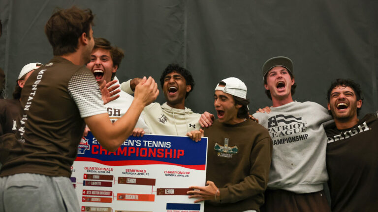 Lehigh men’s tennis ends Bucknell’s season 4-2, advances to Patriot League Championship
