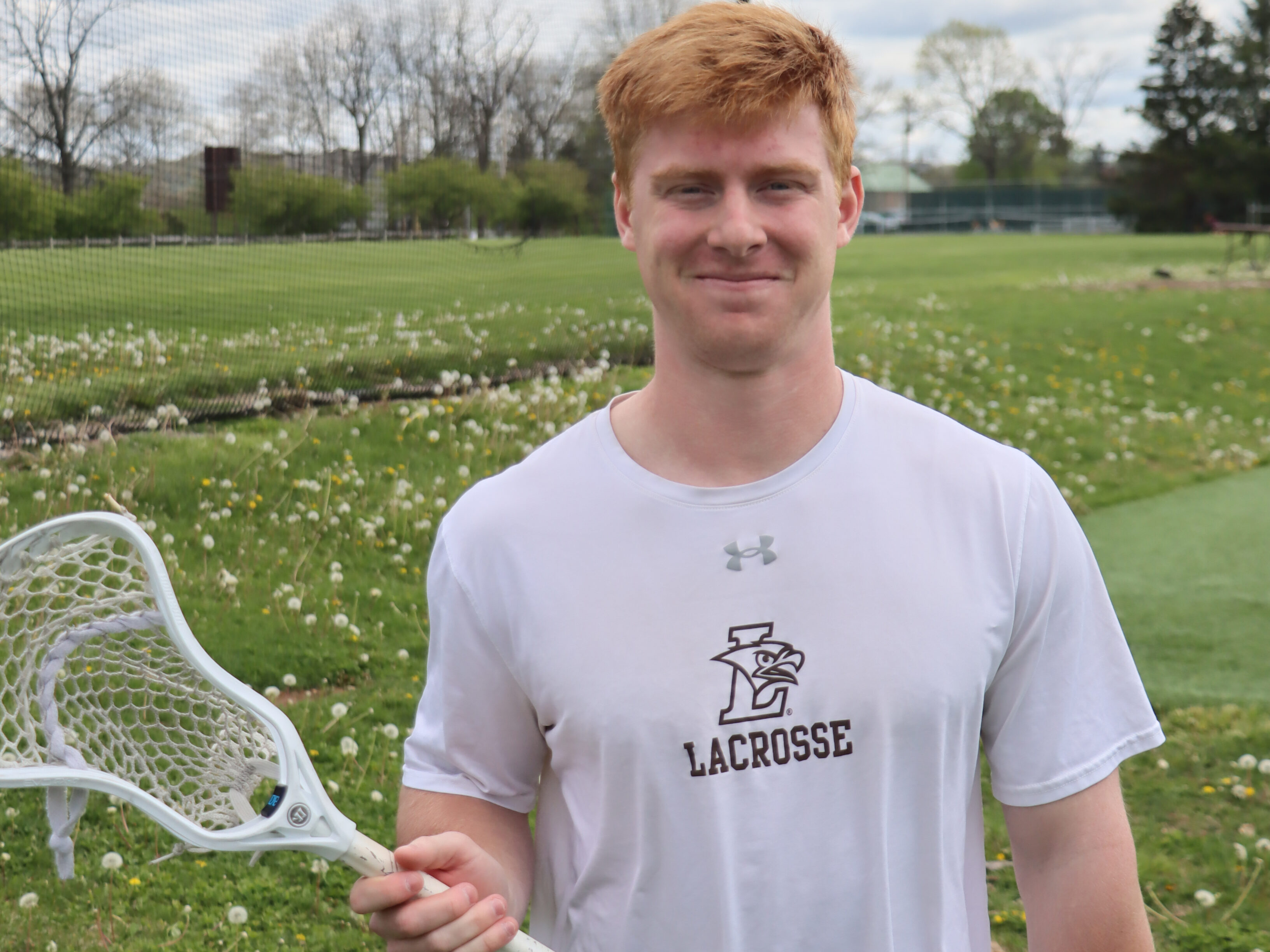Lehigh men's lacrosse senior Andrew Kelly portrait.