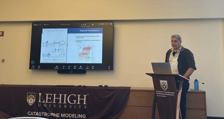 Richard Sullivan uses 2,400 year-old sediment cores in cyclone modeling