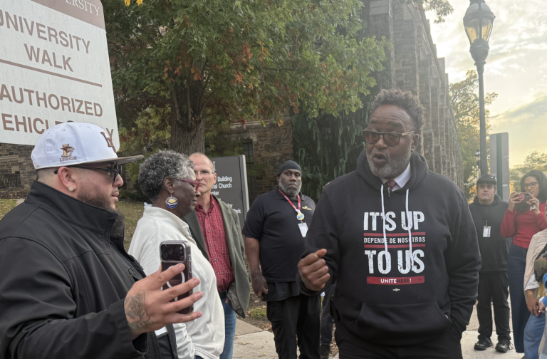 Sodexo employees celebrate tentative agreement